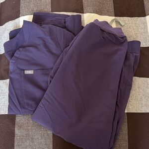 Figs Deep Purple Medical Scrubs